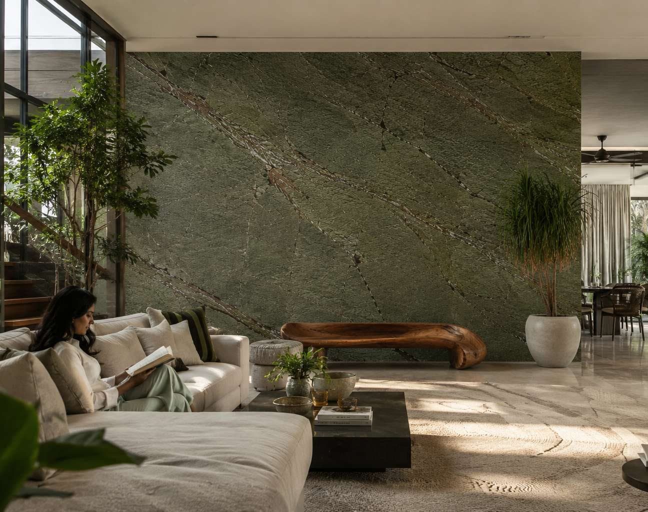 Visualise Siena · Dune Wave in a living room