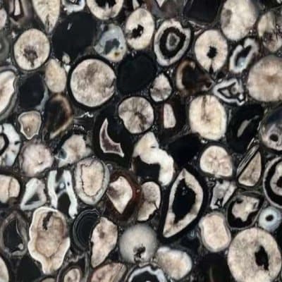 Black Agate Geode