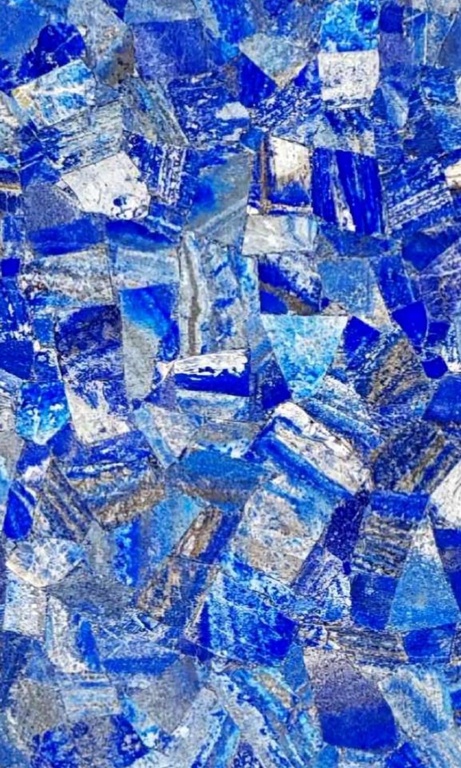 Lapis Lazuli — Semi-Precious Lapis, Polished · Backlit finish