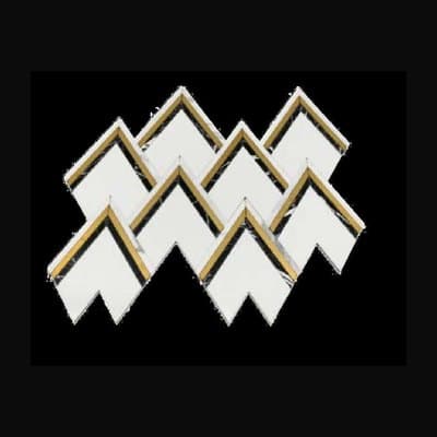 Mosaica · Brass Chevron