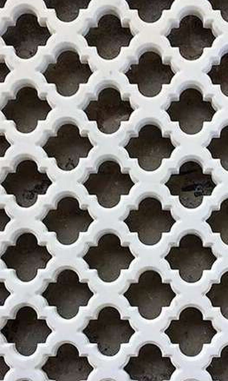 Siena · Jali Screen — Carved Marble, Pierced Screen finish