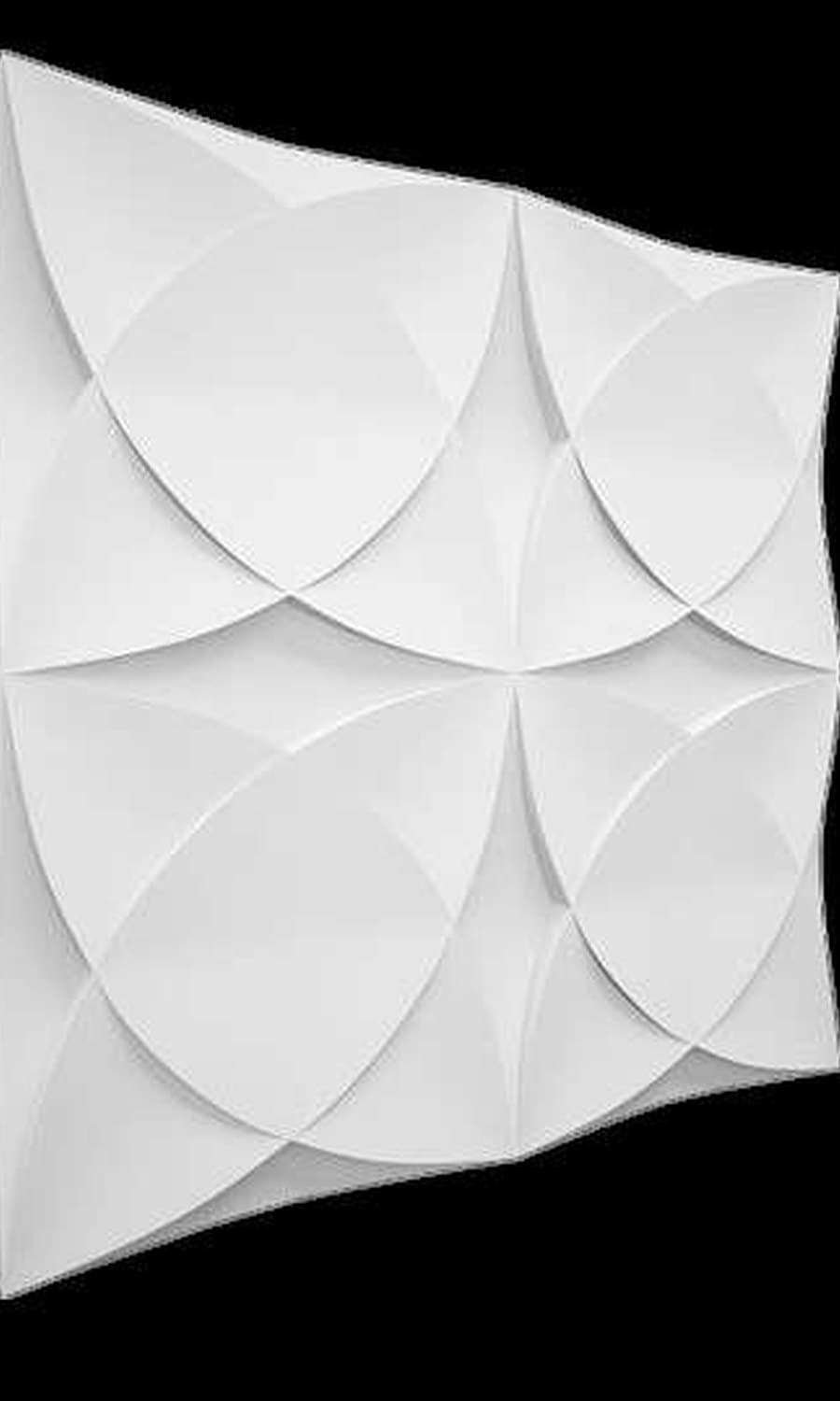 Siena · Petal Bloom — Carved Marble, Designer Relief finish