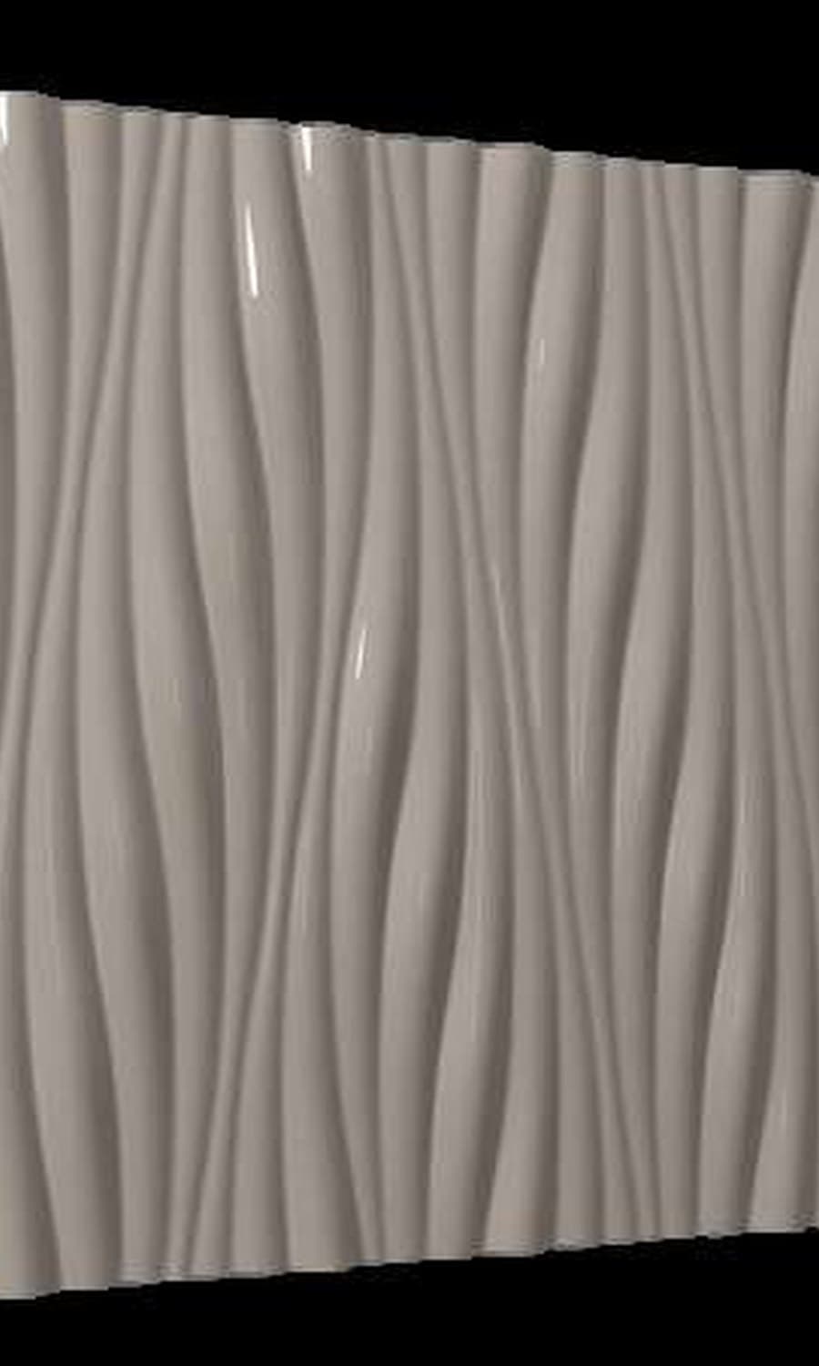 Siena · Dune Wave — Carved Marble, Designer Relief finish